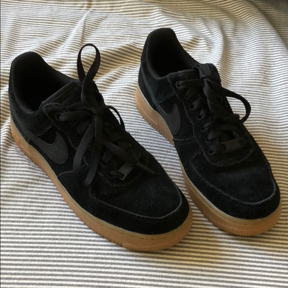 nike air force suede/velvet